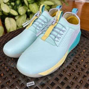 Clove Classic Shoes Mens Green Yellow 11.5 Sneakers Work Nursing Running Walking